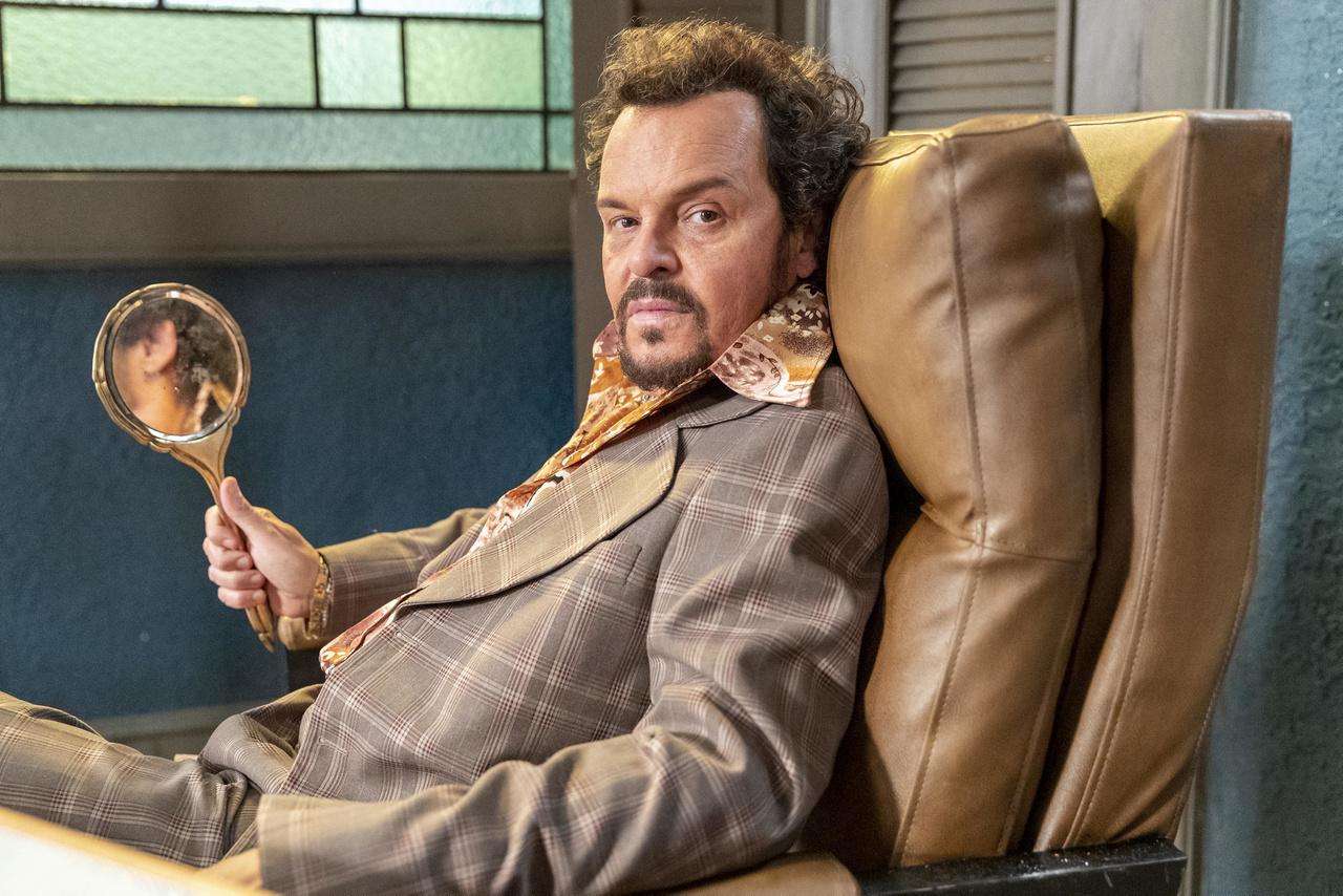 Matheus Nachtergaele volta à pele de Olegário na nova temporada de Cine HolliúdyFoto: Globo/Fábio Rocha