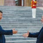 Lula é recebido pelo presidente chinês, Xi Jinping